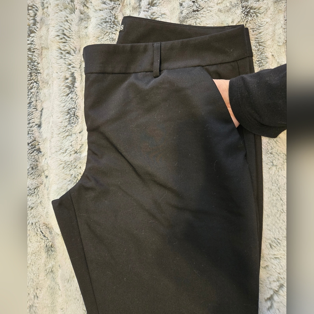 Express Columnist Black Dress Pants - 10 Short - Picture 6 of 8